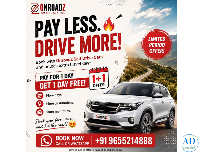 Onroadz Best Self Drive Car Rental Coimbatore