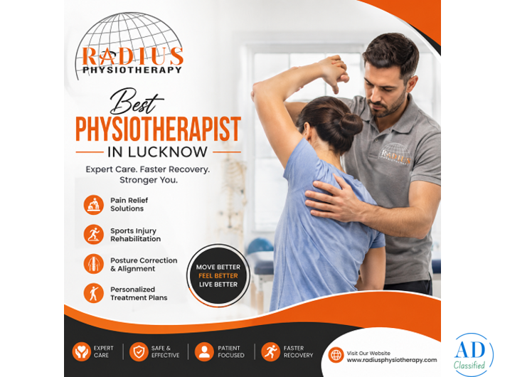 Best Physiotherapist in Lucknow: Advanced Physiotherapy for Sports Injuries & Joint Pain