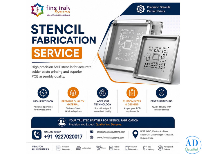 Industrial Stencil Fabrication in Gandhinagar | Quick Delivery