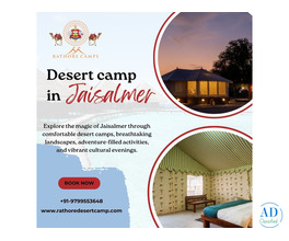 Top Desert Camp in Jaisalmer for a Comfortable Vacation
