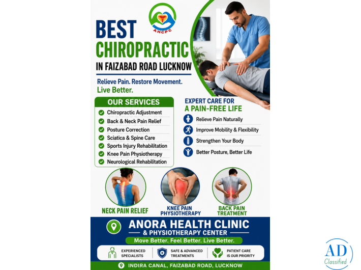 Affordable & Best Chiropractic in Faizabad Road Lucknow | Trusted Chiropractic Clinic