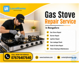 Get Your Gas Stove Fixed By LocalRamu Services in Bengaluru
