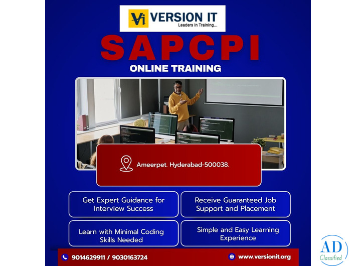 Learn SAP CPI Course Hyderabad