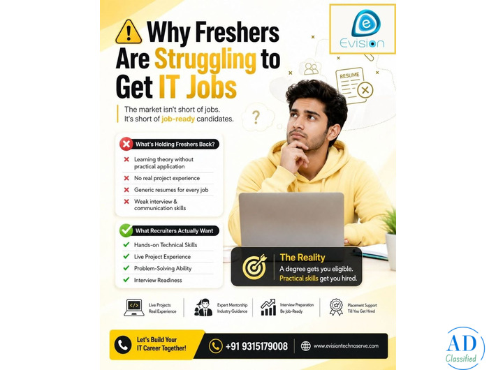 Why Are Freshers Struggling to Get IT Jobs?