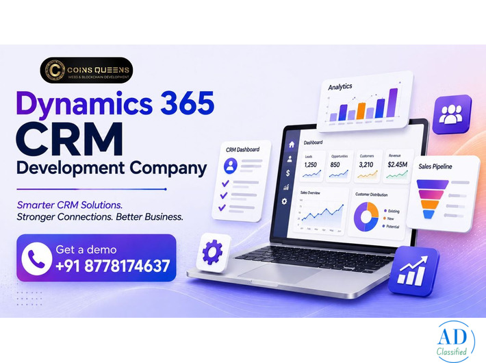 Microsoft Dynamics 365 CRM Development Company for Intelligent Customer-Centric Enterprises