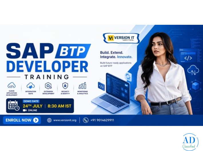 SAP BTP Developer Training in Mumbai at Version IT