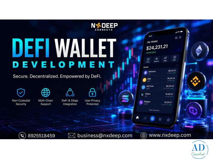DeFi Wallet Development Company | Multi-Chain Wallets
