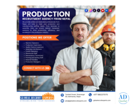 Production Recruitment Agency in Nepal