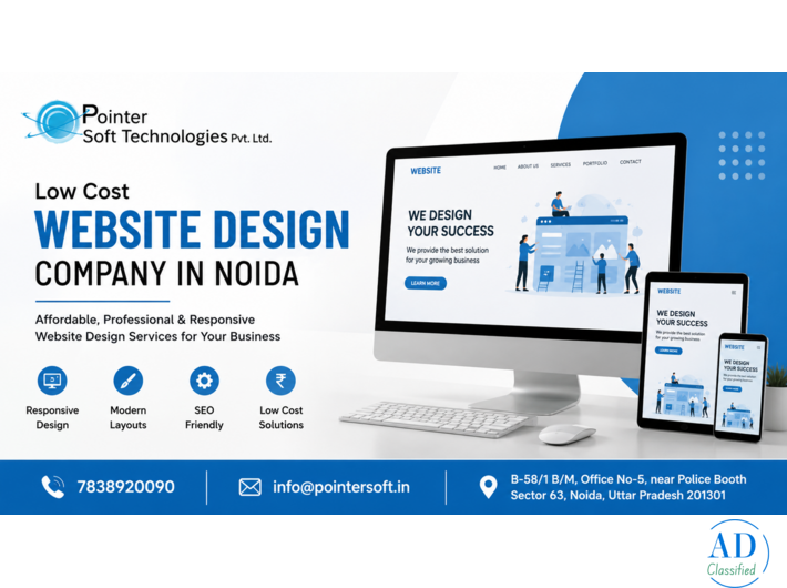 Low Cost Website Design Company in Noida