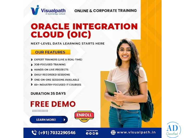 Oracle Integration Cloud Training | OIC Training Hyderabad