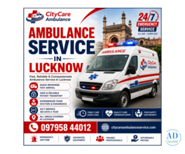 Best Ambulance Service in Lucknow for Fast &amp; Reliable Emergency Care