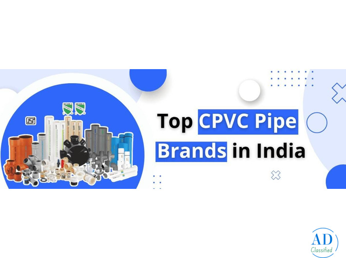 Top CPVC Pipe Brands in India