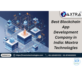 Blockchain App Development Services for Startups &amp; Enterprises | Maxtra Technologies