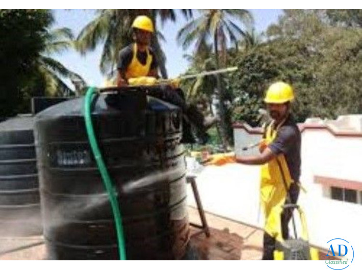 Commercial Water Tank Cleaning