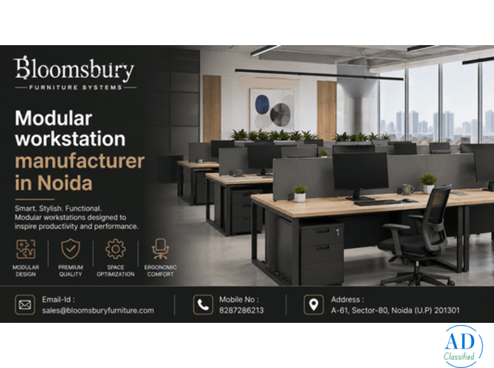 Modular workstation manufacturer in Noida