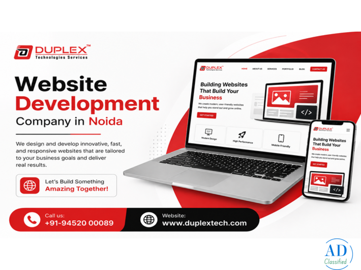 Web Development Company in Noida - Duplex Technologies