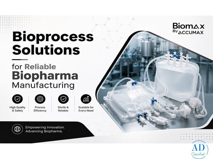 Bioprocess Solutions for Reliable Biopharma Manufacturing