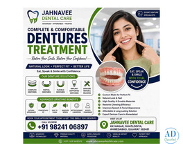 Dentures treatment in Ahmadabad | Jahnavee Dental Care