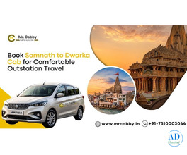 Online Somnath to Dwarka Cab Booking – Instant Confirmation