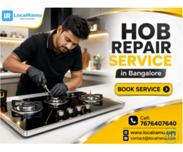Expert hob repair service in Bengaluru with LocalRamu