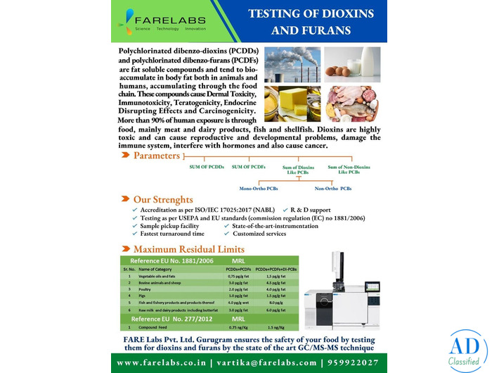 Gurgaon is home to the air testing facility Fare Labs Pvt. Ltd