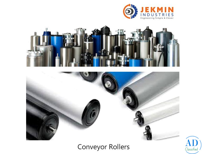 Jekmin Industries Offers Premium Industrial Roller Manufacturing in Ahmedabad for Conveyor Systems
