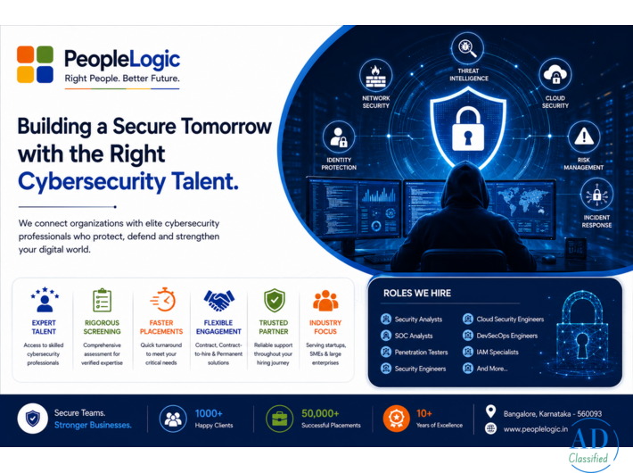 Cybersecurity Hiring Agency In India | Expert Cybersecurity Recruitment Solutions