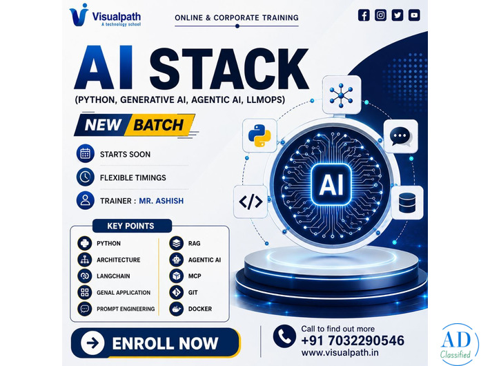 AI Stack Online Training – New Batch Starts Soon | Enroll Now