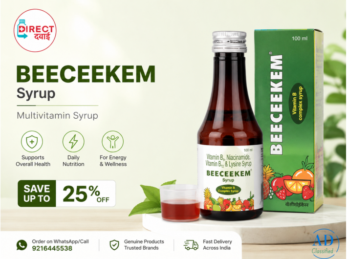 Beeceekem Syrup – Multivitamin Syrup with Up to 25% Off | DirectDawai