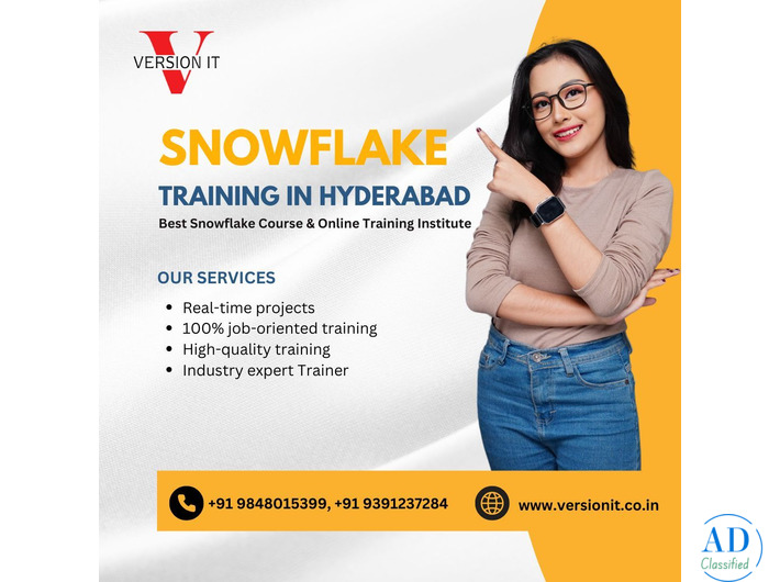 Snowflake Course in Hyderabad | Online Snowflake Training