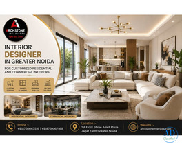 Interior Designer In Greater Noida for Customized Residential and Commercial Interiors