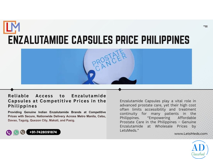 Enzalutamide Capsules Online Manila Philippines