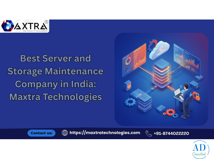 Reliable Server Maintenance Company with Expert Storage Maintenance Solutions – Maxtra Technologies