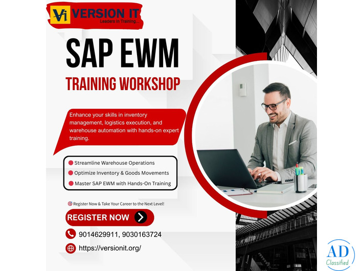 Best SAP EWM Training in Bangalore – A Door to Warehouse Management Careers at Version IT