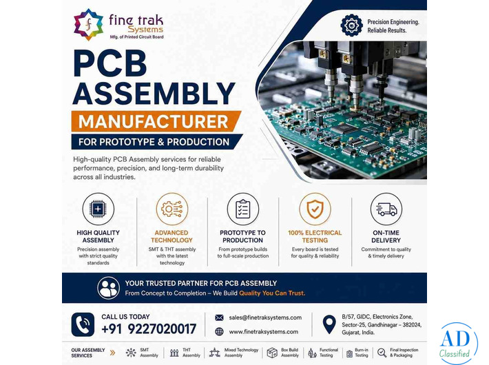 Leading PCB Assembly manufacturers in India | Fast Delivery