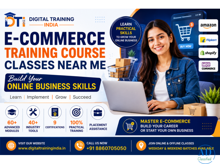 E-Commerce Training Course Classes Near Me | Build Your Online Business Skills