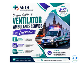 Ventilator Ambulance Services in Lucknow
