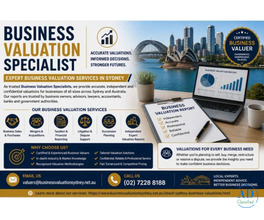 Business Valuation Specialist – Expert Business Valuation Services