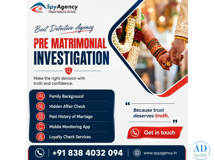 Pre Matrimonial Investigation