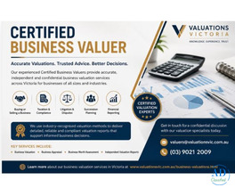 Certified Business Valuer – Accurate Business Valuation Services