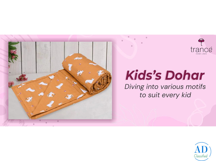 Kids Dohar Diving into various motifs to suit every kid