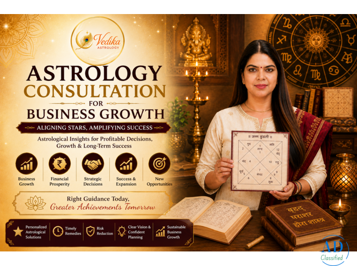 Business Growth Astrology Consultation | Vedika Astrology