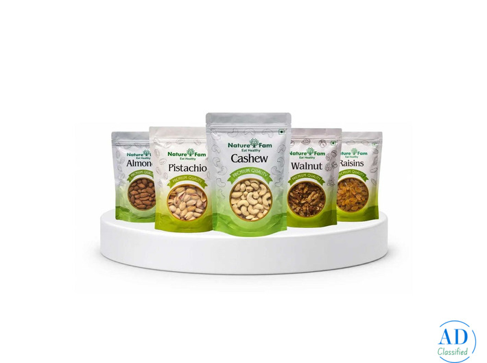 Naturefam Dry Fruits Combo Pack 1kg – Premium Healthy Mix