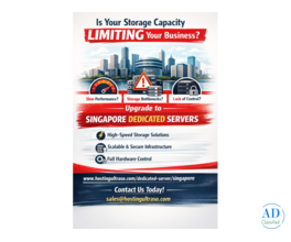 Increase Your Organization’s Storage Capacity with Singapore Dedicated Servers