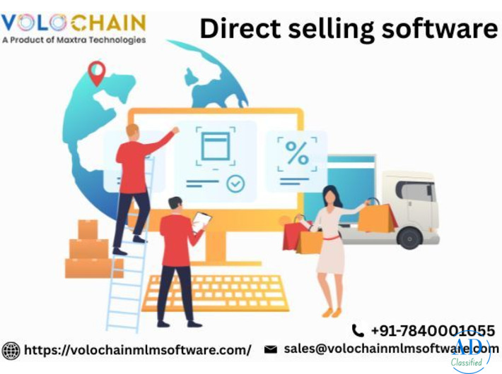 Choose Volochain MLM Software for Premium Direct Selling Software