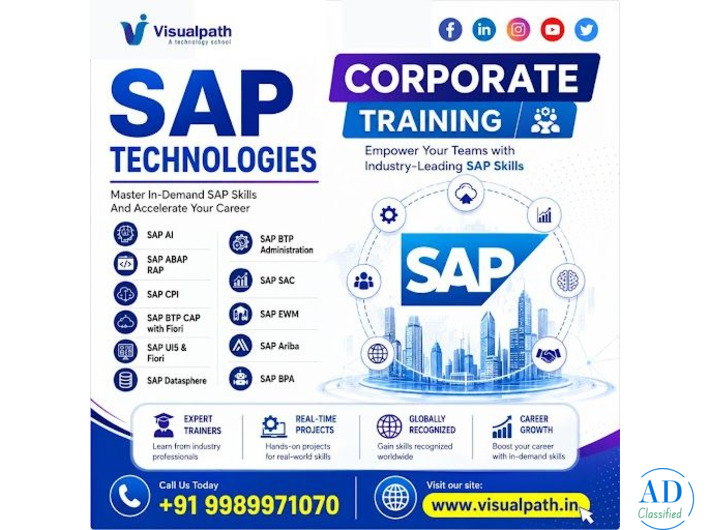 Corporate Training for SAP Technologies and Career Growth