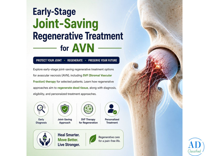 Early-Stage Joint-Saving Regenerative AVN Treatment in India