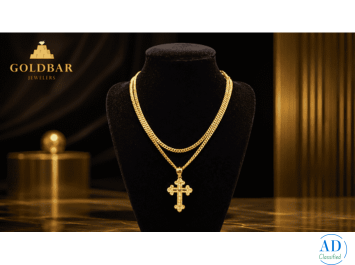 Buy 10k 14k Gold Chains in Texas USA | Buy Gold Miami Cuban Chain-Gold Bar Jeweler
