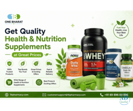 Get Quality Health & Nutrition Supplements at Great Prices