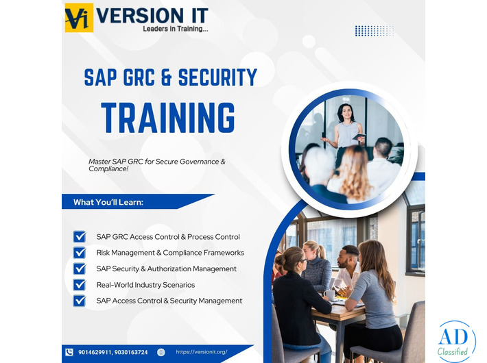 Version IT: Bangalore’s best SAP GRC Security training provider